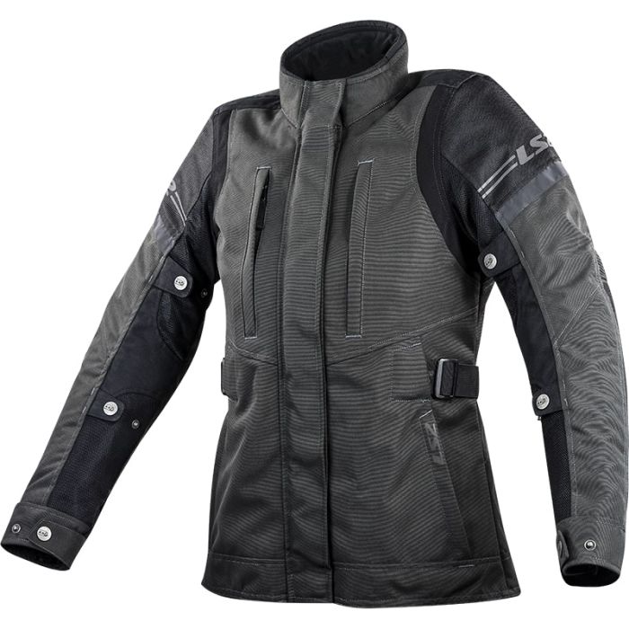 Куртка жіноча LS2 Petrol Lady Jacket Dark Grey Black