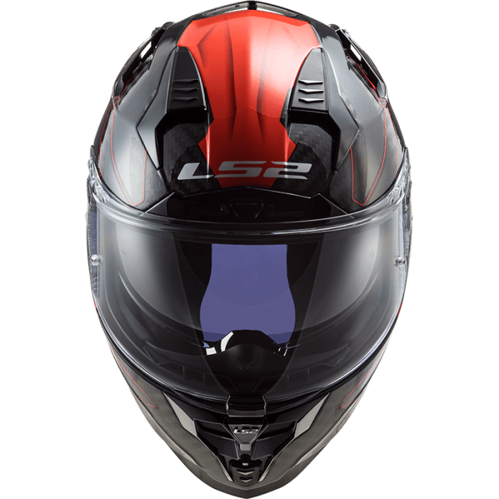 Мотошолом LS2 FF327 Challenger CT2 Fold Gloss Red