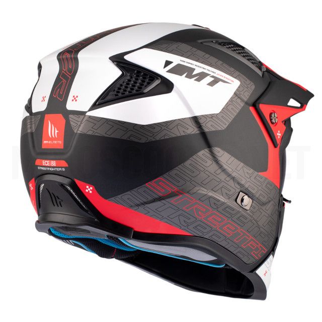 Мотошолом MT Streetfighter SV S Totem B15 Matt Red ECE2206
