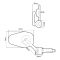 Мото дзеркало Oxford Shield 360 Bar End Mirror