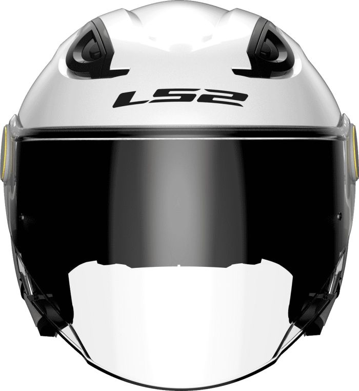 Шолом LS2 OF622 Funny 2 Gloss White
