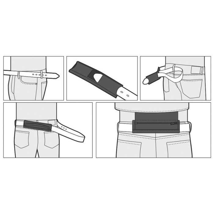 З'єднувач ременя Oxford Belt Connector Black
