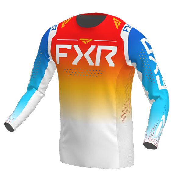 Мотоджерсі дитяча FXR Yth Pro-Stretch MX 22-Blue/Tangerine