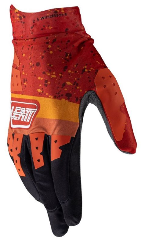 Вітростійкі Перчатки Leatt Moto 2.5 Windblock Glove Burn Red