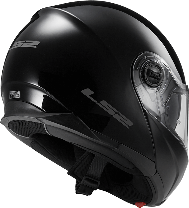 Мотошолом LS2 FF325 Strobe Gloss Black