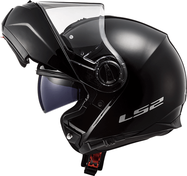 Мотошолом LS2 FF325 Strobe Gloss Black