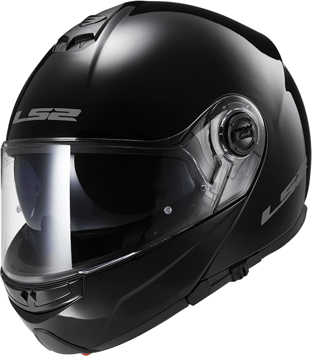 Мотошолом LS2 FF325 Strobe Gloss Black