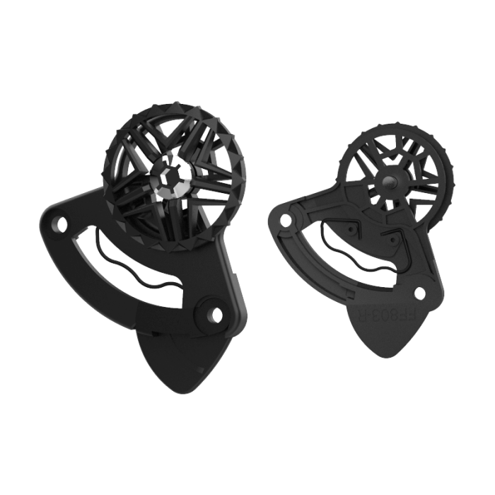 Кріплення візора LS2 RATCHET BLACK+SCREWS FF805