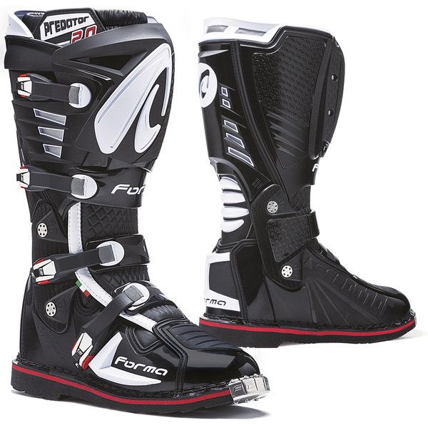 Мотовзуття FORMA PREDATOR 2.0 BLACK\WHITE\RED