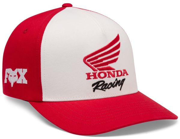 Кепка Fox Flexfit Hat - Honda® Red