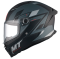 Мотошолом MT Stinger 2 Zivze C2 Matt Grey