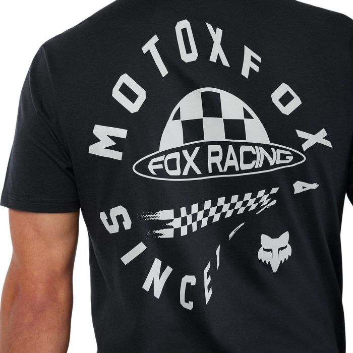 Футболка Fox Premium Short Sleeve Tee - Planet Moto Red