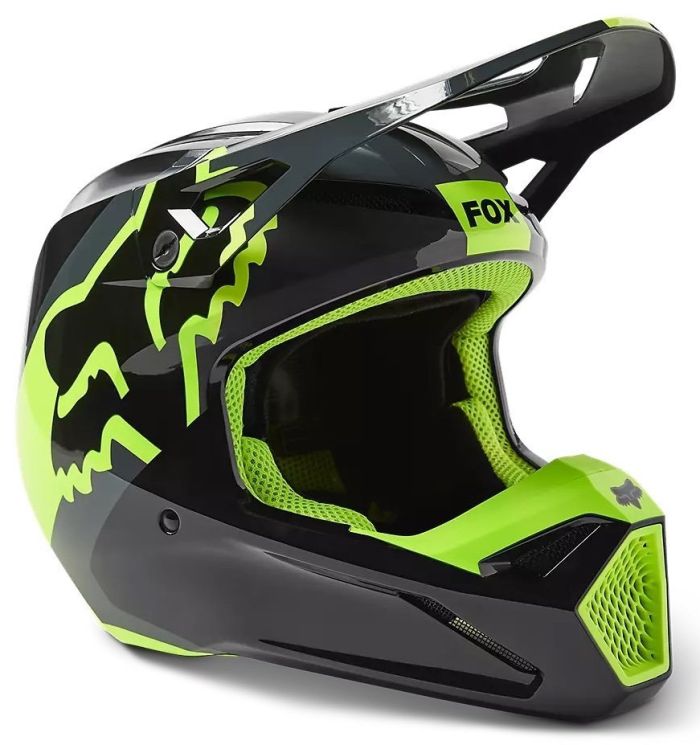 Шолом Fox Yth V1 Xpozr Helmet Grey