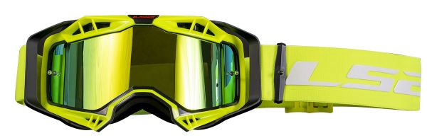 Окуляри LS2 Aura Pro Goggle Black Yellow with Iridium Visor