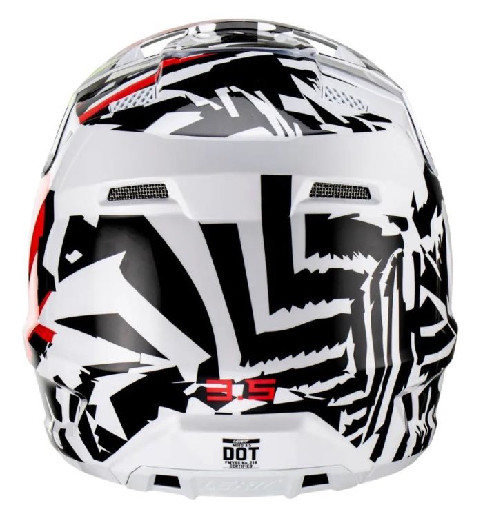 Мотошолом Leatt Helmet Moto 3.5 + Goggle Zebra