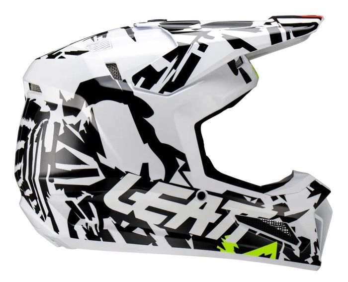 Мотошолом Leatt Helmet Moto 3.5 + Goggle Zebra