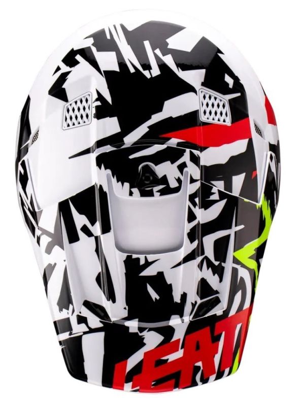 Мотошолом Leatt Helmet Moto 3.5 + Goggle Zebra