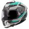 Мотошолом LS2 FF808 Stream 2 Road Cyan Light Grey