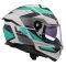 Мотошолом LS2 FF808 Stream 2 Road Cyan Light Grey