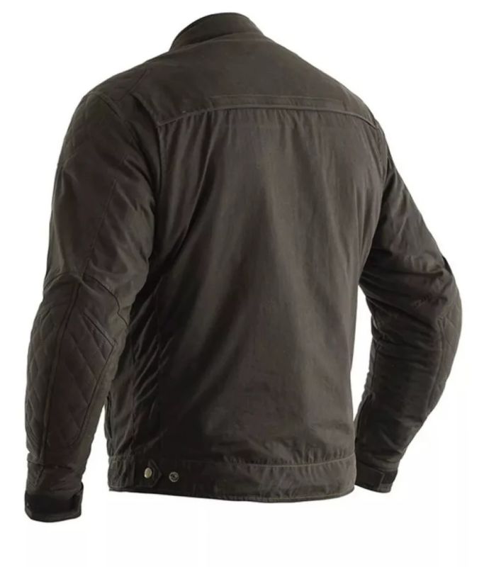 Куртка RST IOM TT Classic III Short CE Jacket Waxed Cotton Green