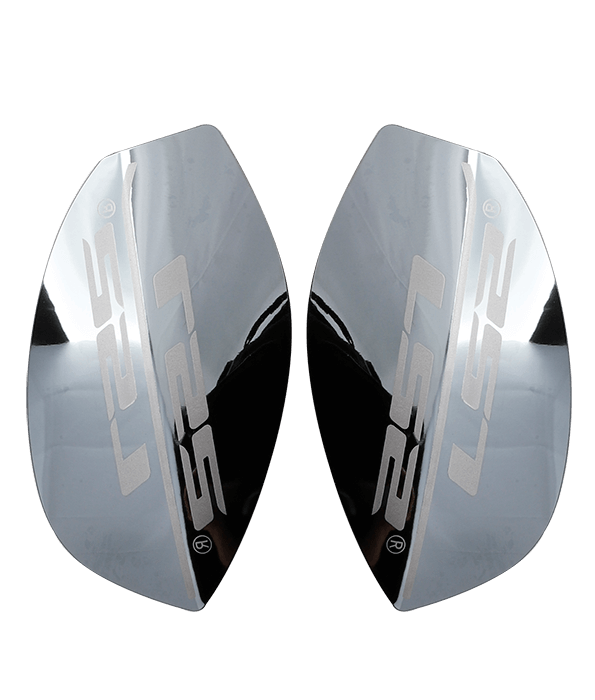 Змінні накладки LS2 FF900 PLATE CHIN BAR CHROME BLACK