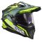 Мотошолом LS2 MX701 Explorer Spire Green Hi-Viz Yellow