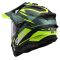 Мотошолом LS2 MX701 Explorer Spire Green Hi-Viz Yellow