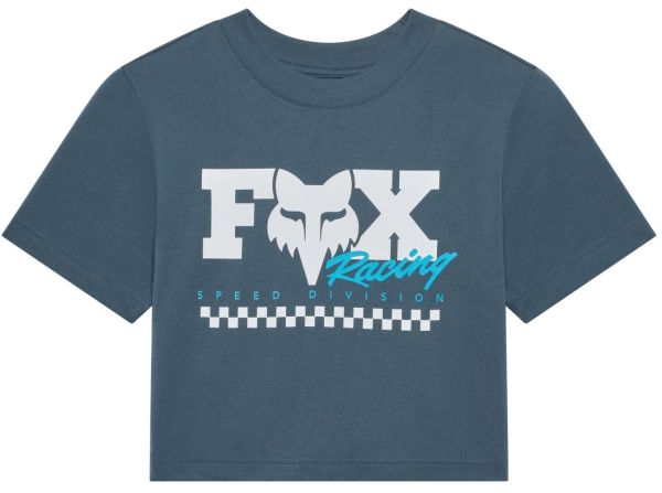 Футболка Fox Woman Short Sleeve Tee - Checker Deep Cobalt