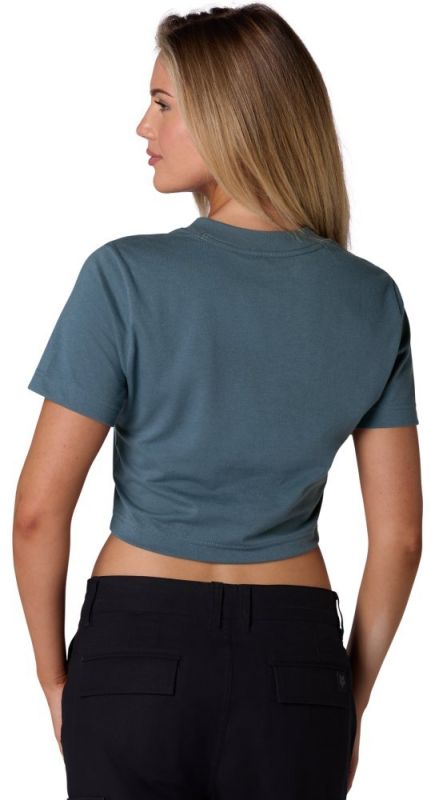 Футболка Fox Woman Short Sleeve Tee - Checker Deep Cobalt