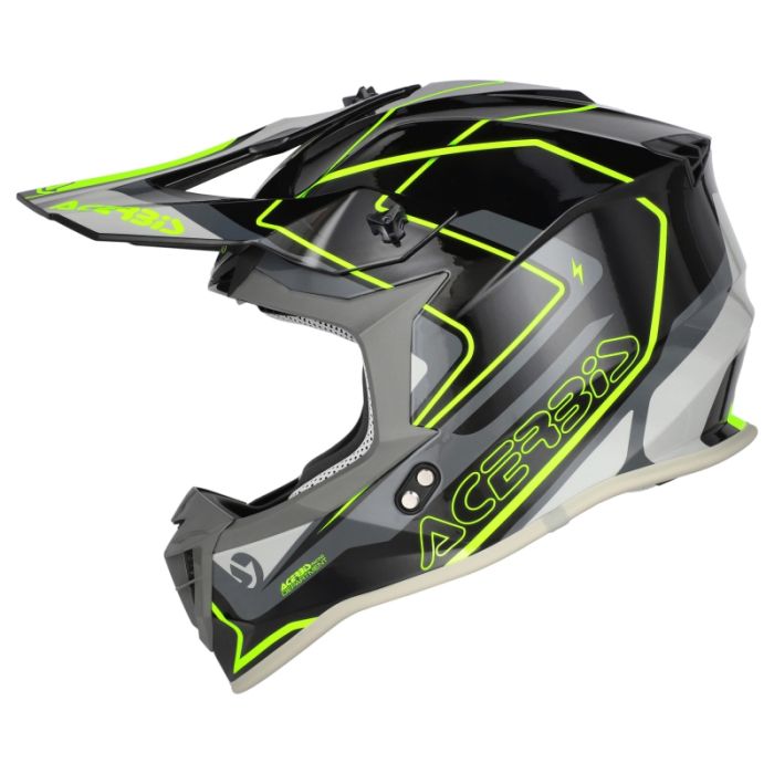 Шолом ACERBIS LINEAR 2206 black/fluo yel