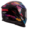 Мотошолом LS2 FF818 Storm 3 Kaos Black Purple Blue
