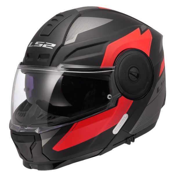 Мотошолом LS2 FF902 Scope 2 Duria Black Red