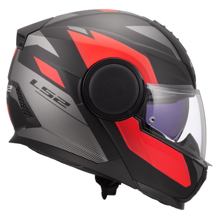 Мотошолом LS2 FF902 Scope 2 Duria Black Red