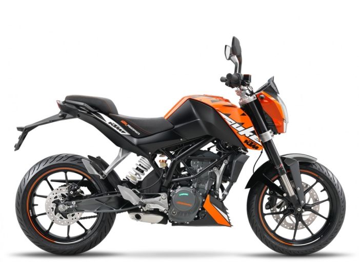 Мотоцикл KTM 200 Duke Orange