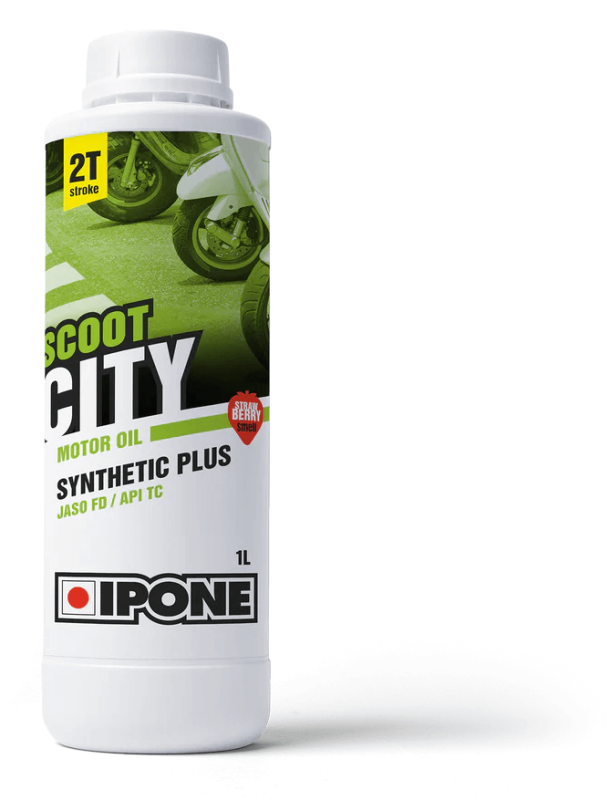 Моторна олива IPONE Scoot City Полуниця (1л)