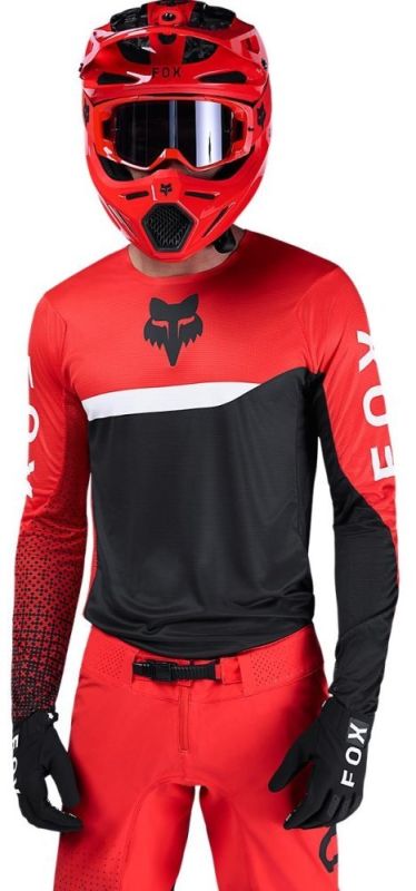 Джерсі Fox Flexair Jersey - Fracture Flo Red