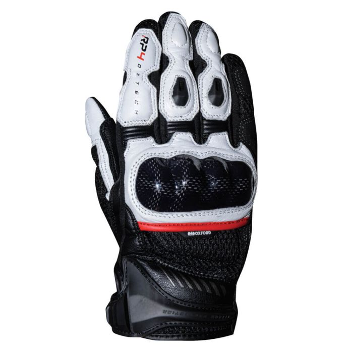 Моторукавички Oxford Men'S RP 4 Short Sports Glove Black/ White