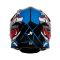 Мотошолом Just1 J39 Suppressor Red Blue Black