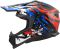 Мотошолом LS2 MX708 Fast 2 Grotesk White Blue Red