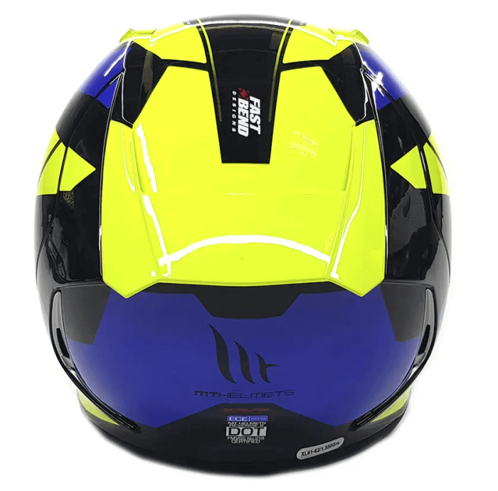 Мотошолом MT Revenge 2 Scalpel A3 Gloss Fluor Yellow