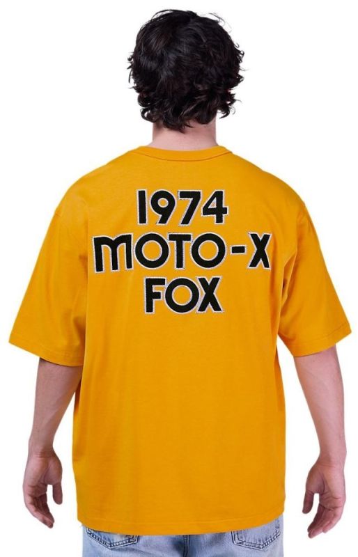 Футболка Fox Oversize Short Sleeve Tee - Moto-x Mustard