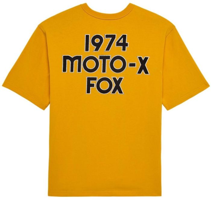 Футболка Fox Oversize Short Sleeve Tee - Moto-x Mustard