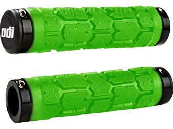 Гріпси ODI Rogue MTB Lock-On 130mm Bonus Pack Lime w/Black Clamps