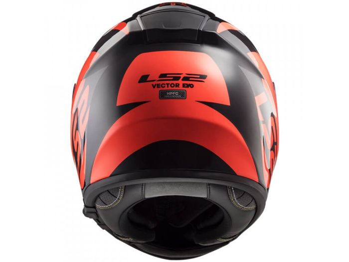 Мотошолом LS2 FF397 Vector FT2 Wavy Black Fluo Orange