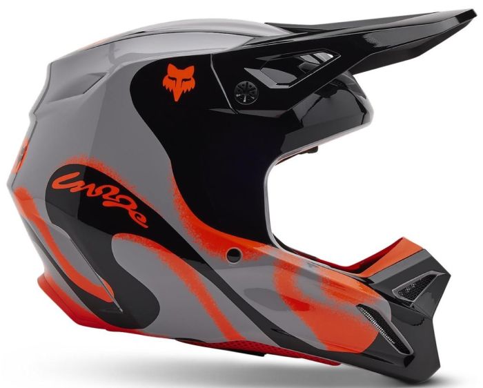 Шолом Fox V1 Helmet - Emotion Steel Gray
