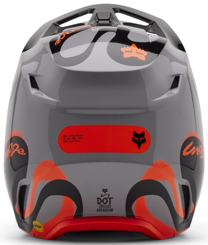 Шолом Fox V1 Helmet - Emotion Steel Gray