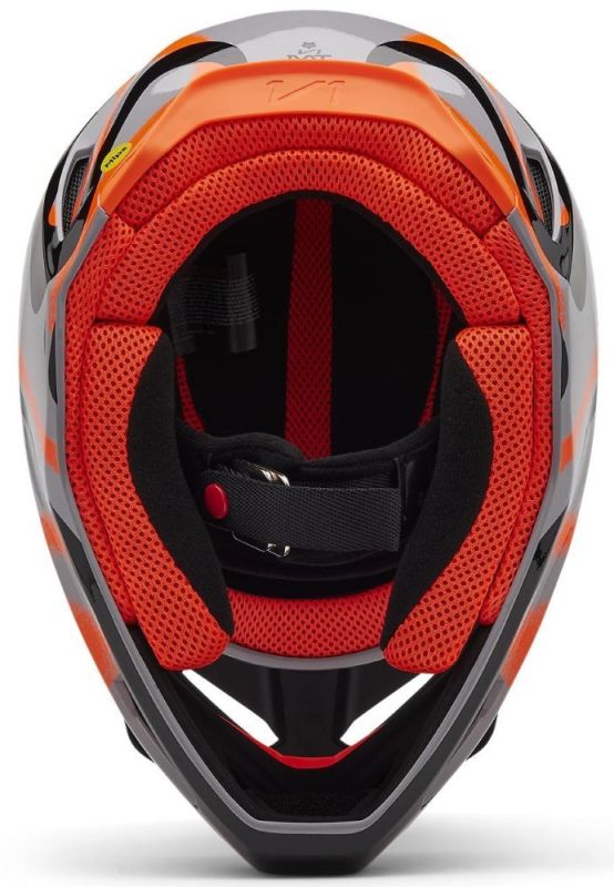Шолом Fox V1 Helmet - Emotion Steel Gray