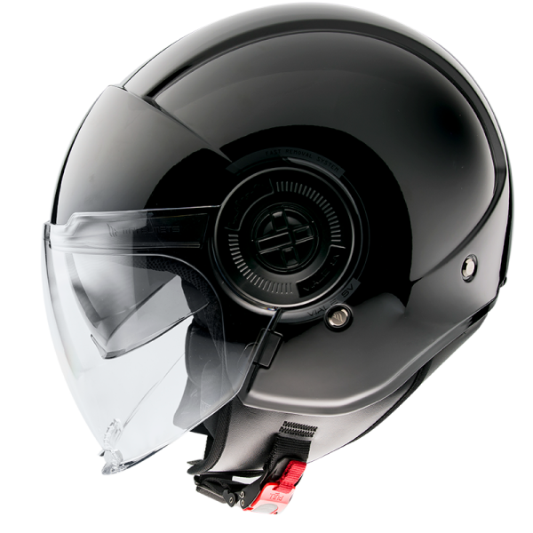 Мотошолом MT VIALE SV S Solid Gloss Black