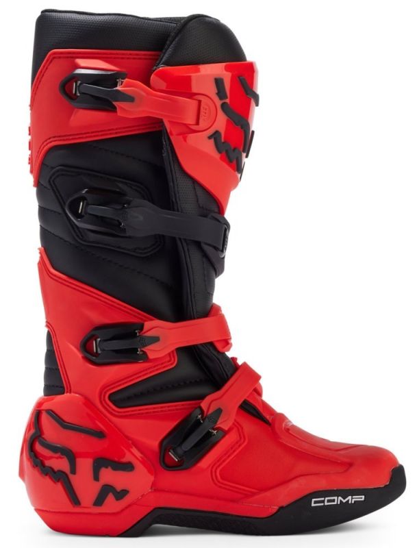 Мотоботи Fox Comp Youth Boot Flo Red