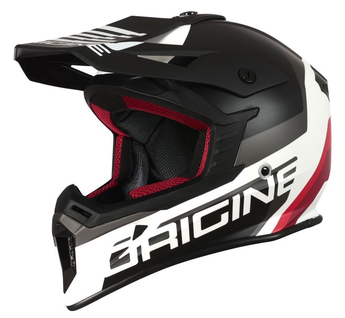 Мотошолом Origine Hero MX Black / White Matt